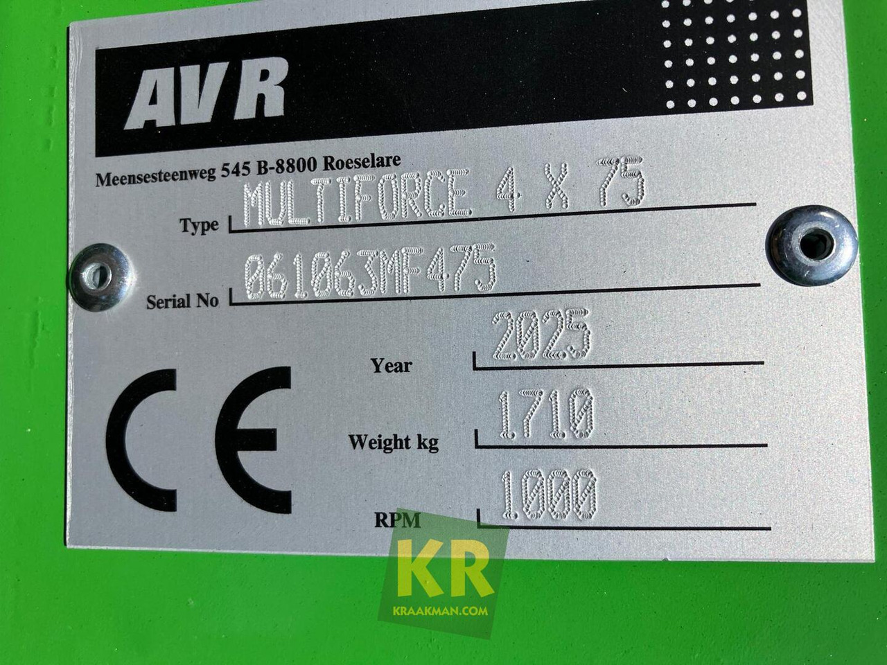 MultiForce AVR - Petani: gambar 1 MultiForce AVR - Petani: gambar 1