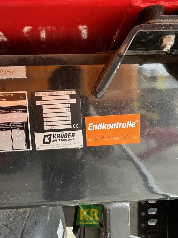 Overig Kröger - Trailer jungkit pertanian/ Tempat sampah: gambar 4 Overig Kröger - Trailer jungkit pertanian/ Tempat sampah: gambar 4
