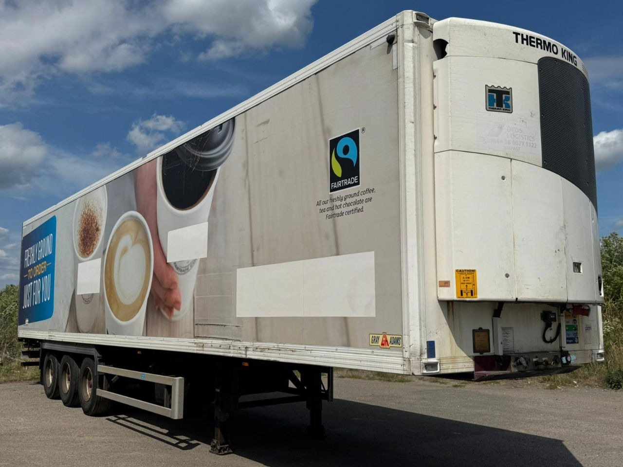 Gray and Adams 2015 SLXe 300 - Semi-trailer berpendingin: gambar 1 Gray and Adams 2015 SLXe 300 - Semi-trailer berpendingin: gambar 1