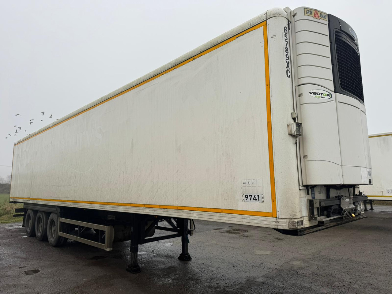 Gray and Adams 2015 Vector 1950 MT - Semi-trailer berpendingin: gambar 1 Gray and Adams 2015 Vector 1950 MT - Semi-trailer berpendingin: gambar 1
