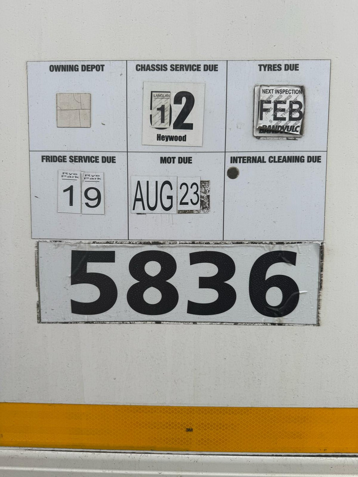 Gray and Adams 2015 Vector 1950 MT - Semi-trailer berpendingin: gambar 3 Gray and Adams 2015 Vector 1950 MT - Semi-trailer berpendingin: gambar 3