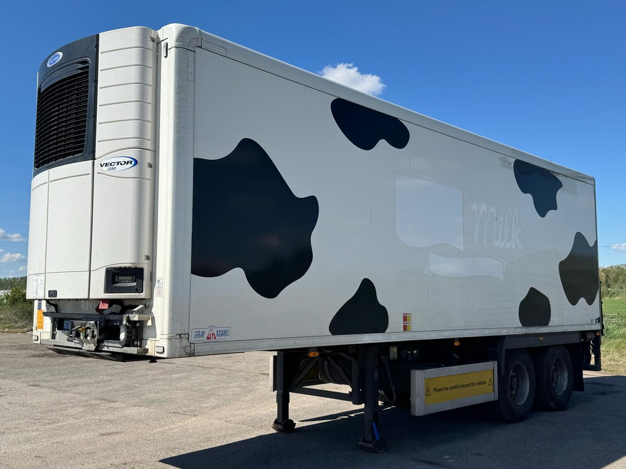 Gray and Adams 2021 Vector 1350 - Semi-trailer berpendingin: gambar 1 Gray and Adams 2021 Vector 1350 - Semi-trailer berpendingin: gambar 1