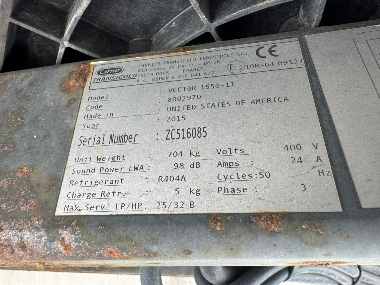 Montracon 2015 Vector 1550 – PCL3035 - Semi-trailer berpendingin: gambar 5 Montracon 2015 Vector 1550 – PCL3035 - Semi-trailer berpendingin: gambar 5