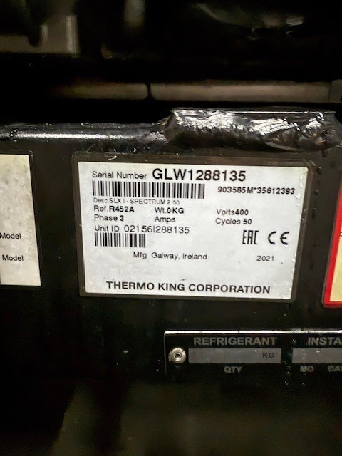Thermo King SLX300 I S/N : GLW1288135 - Unit kulkas: gambar 2 Thermo King SLX300 I S/N : GLW1288135 - Unit kulkas: gambar 2