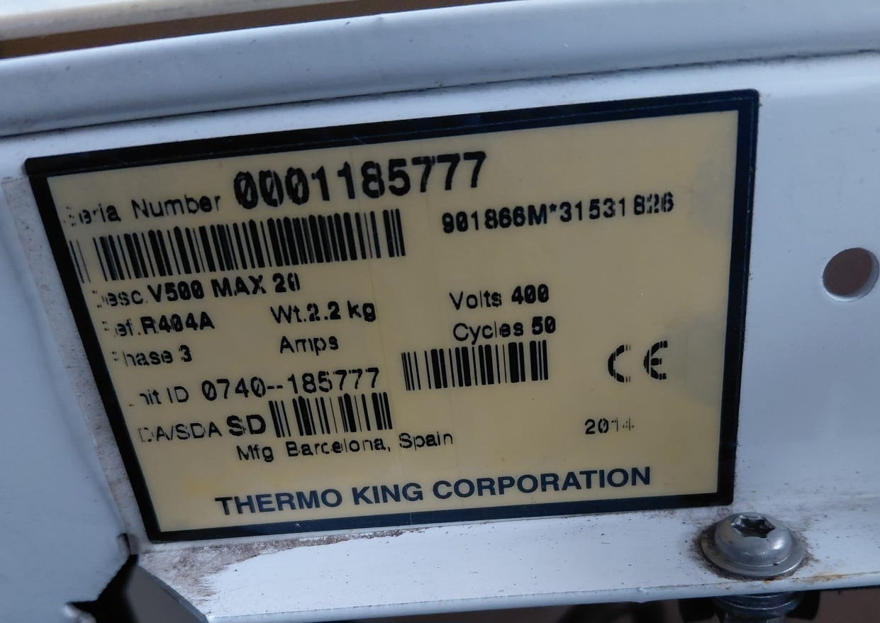 Thermo King V500 Max 20- NEW 0001185777 - Unit kulkas: gambar 4 Thermo King V500 Max 20- NEW 0001185777 - Unit kulkas: gambar 4