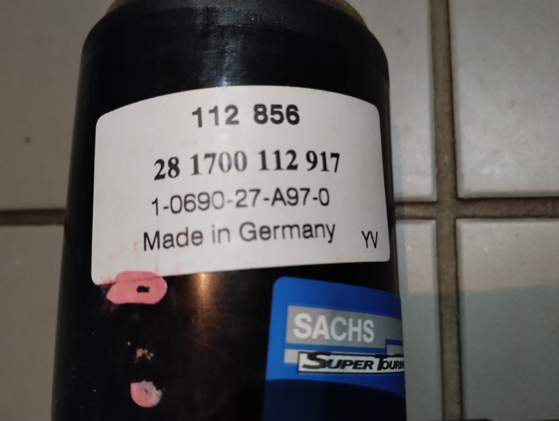 AMORTYZATOR KABINY MAN M90 F90 M2000 F2000 112856 SACHS 81417226010 81417226013 - Suspensi kabin: gambar 2 AMORTYZATOR KABINY MAN M90 F90 M2000 F2000 112856 SACHS 81417226010 81417226013 - Suspensi kabin: gambar 2
