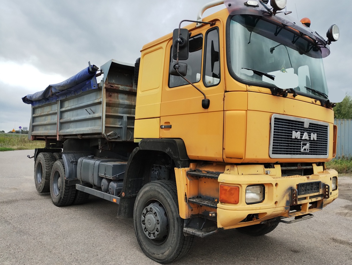MAN F90 19-372 6X4 - 4 - Truk jungkit: gambar 2 MAN F90 19-372 6X4 - 4 - Truk jungkit: gambar 2