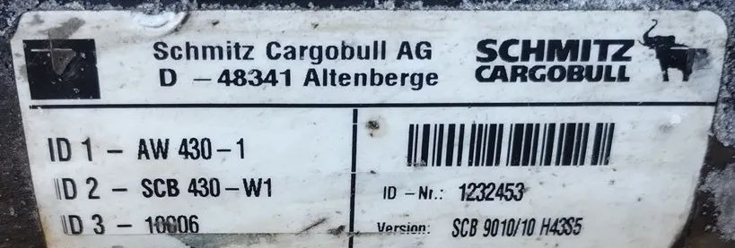 OŚ SCHMITZ AW430 SCB9010/10 CARGOBULL PÓŁRESOR PIASTA RURA RESOR ZACISK HAMULCOWY CZĘŚCI - Poros dan bagian untuk Trailer: gambar 4 OŚ SCHMITZ AW430 SCB9010/10 CARGOBULL PÓŁRESOR PIASTA RURA RESOR ZACISK HAMULCOWY CZĘŚCI - Poros dan bagian untuk Trailer: gambar 4