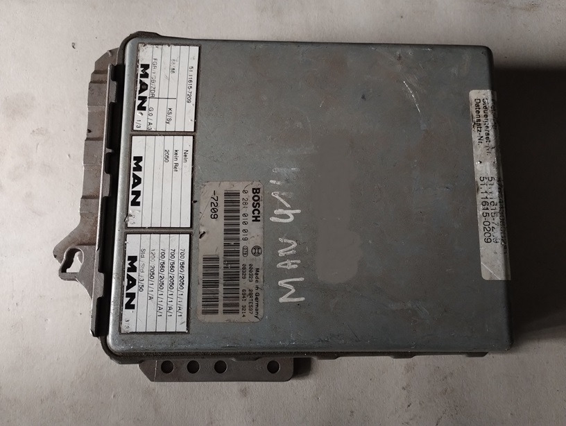 STEROWNIK SILNIKA MAN F2000 414 EDC 0281010019 7209 51116157209 - ECU: gambar 1 STEROWNIK SILNIKA MAN F2000 414 EDC 0281010019 7209 51116157209 - ECU: gambar 1