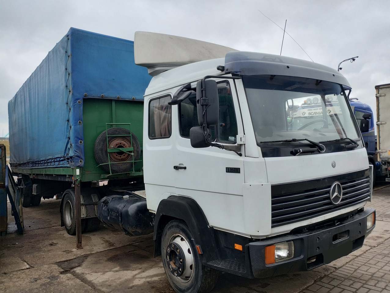 MERCEDES BENZ 1120 S + NACZEPA 1-OSIOWA TRAILER - Tractor head: gambar 2 MERCEDES BENZ 1120 S + NACZEPA 1-OSIOWA TRAILER - Tractor head: gambar 2