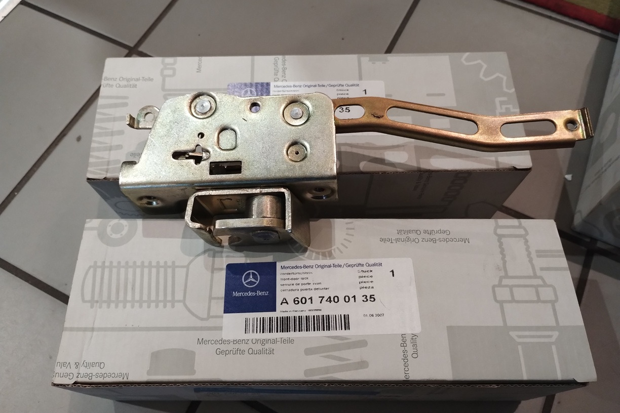 ZAMEK DRZWI TYŁ REAR DOOR LOCK MERCEDES T1 207 208 308 310 6017400135 - Kabin dan interior untuk Van pengiriman: gambar 1 ZAMEK DRZWI TYŁ REAR DOOR LOCK MERCEDES T1 207 208 308 310 6017400135 - Kabin dan interior untuk Van pengiriman: gambar 1