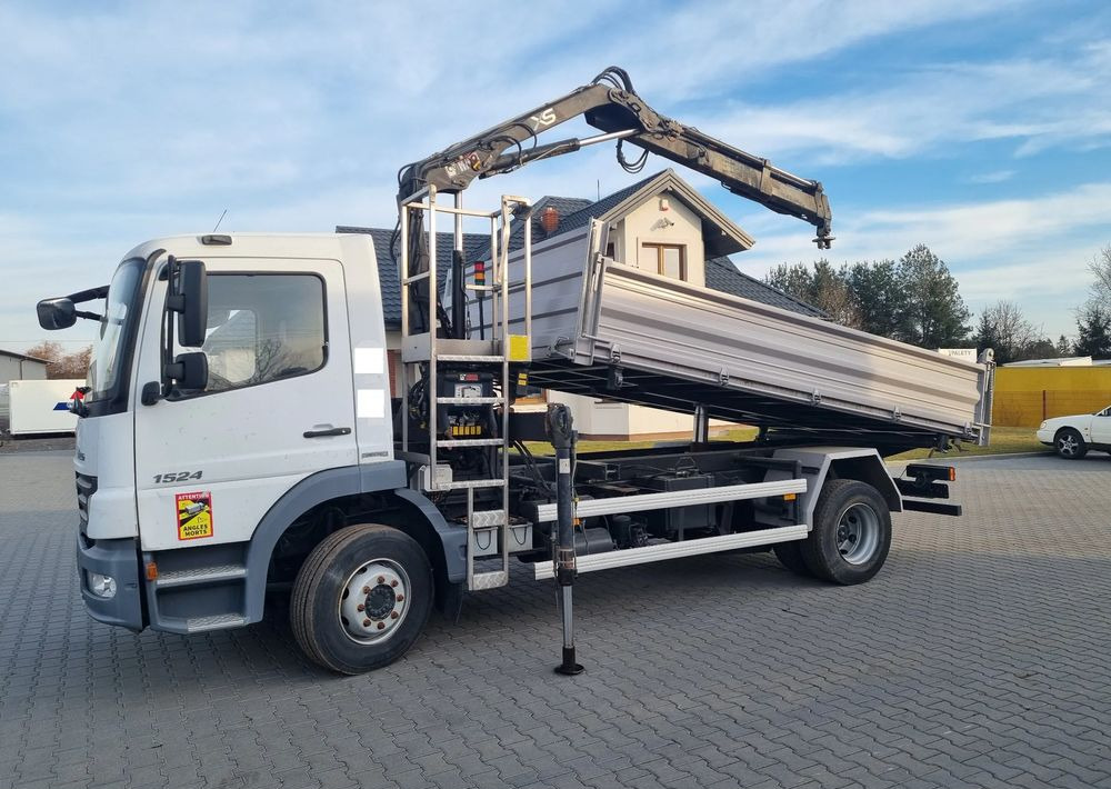 Mercedes-Benz Atego 1524 - Truk jungkit: gambar 1 Mercedes-Benz Atego 1524 - Truk jungkit: gambar 1