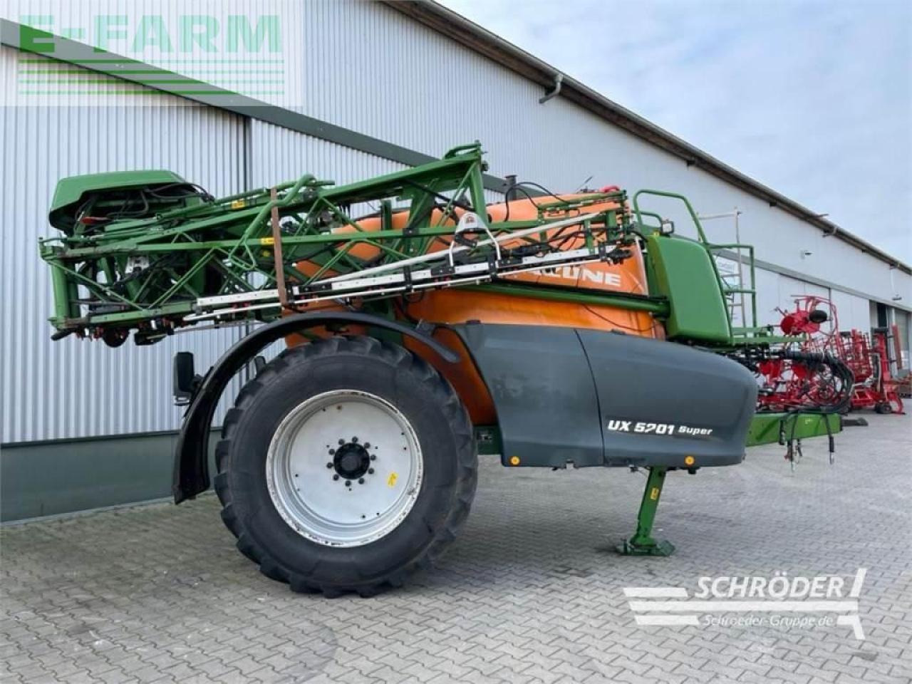 Amazone ux 5201 super - Penyemprot tertinggal: gambar 2 Amazone ux 5201 super - Penyemprot tertinggal: gambar 2