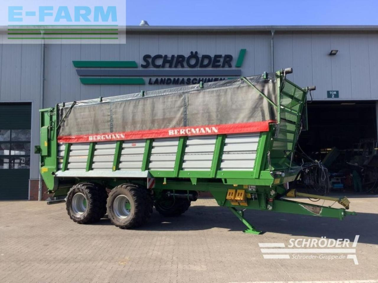 Bergmann htw 45 s - Trailer jungkit pertanian/ Tempat sampah: gambar 1 Bergmann htw 45 s - Trailer jungkit pertanian/ Tempat sampah: gambar 1