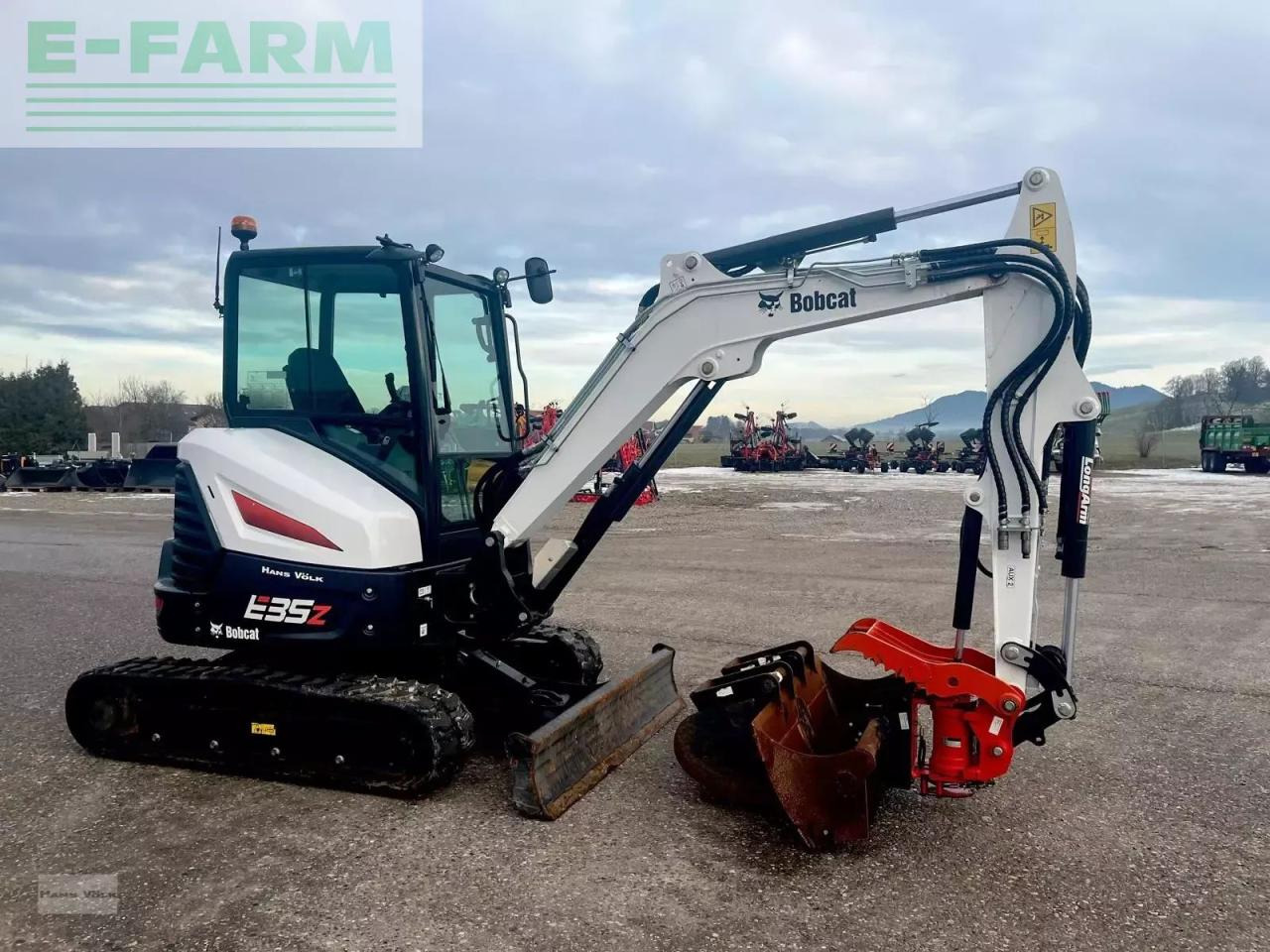 Bobcat e35z - Ekskavator mini: gambar 1 Bobcat e35z - Ekskavator mini: gambar 1
