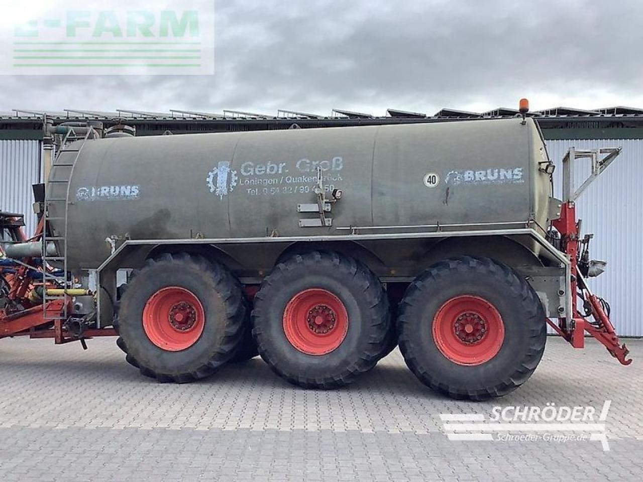 Bruns 26000 l - Peralatan pemupukan: gambar 2 Bruns 26000 l - Peralatan pemupukan: gambar 2