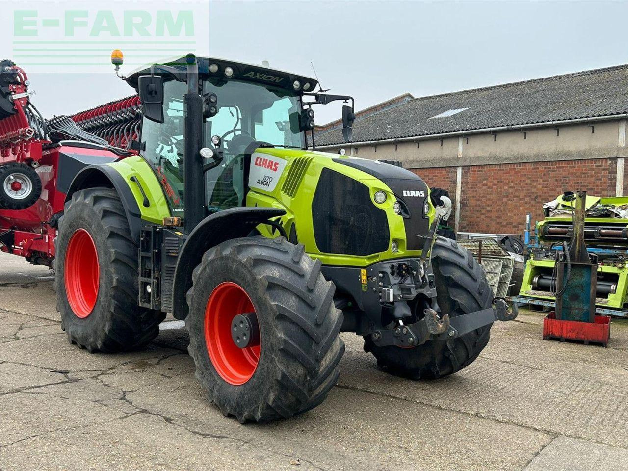 CLAAS AXION 870 - Traktor: gambar 1 CLAAS AXION 870 - Traktor: gambar 1