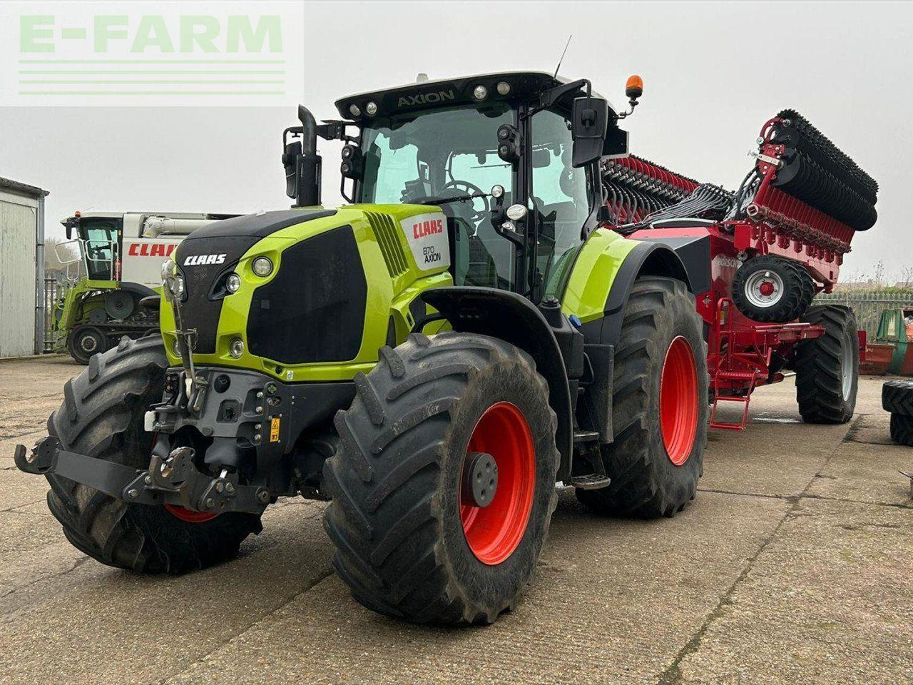 CLAAS AXION 870 - Traktor: gambar 3 CLAAS AXION 870 - Traktor: gambar 3