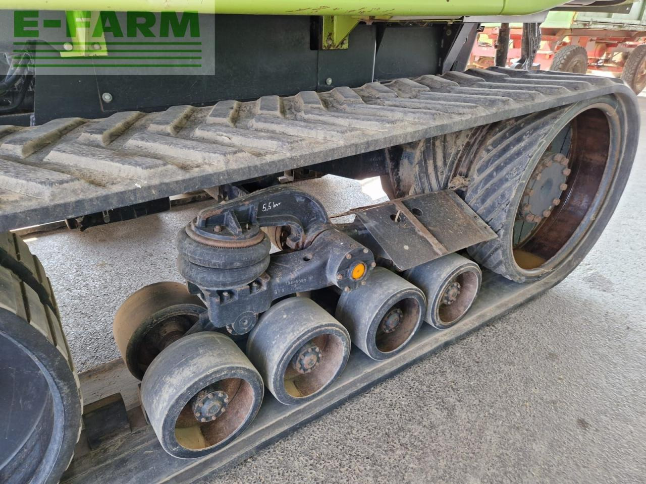 Traktor terlacak CLAAS Cat Challenger 75E: gambar 7