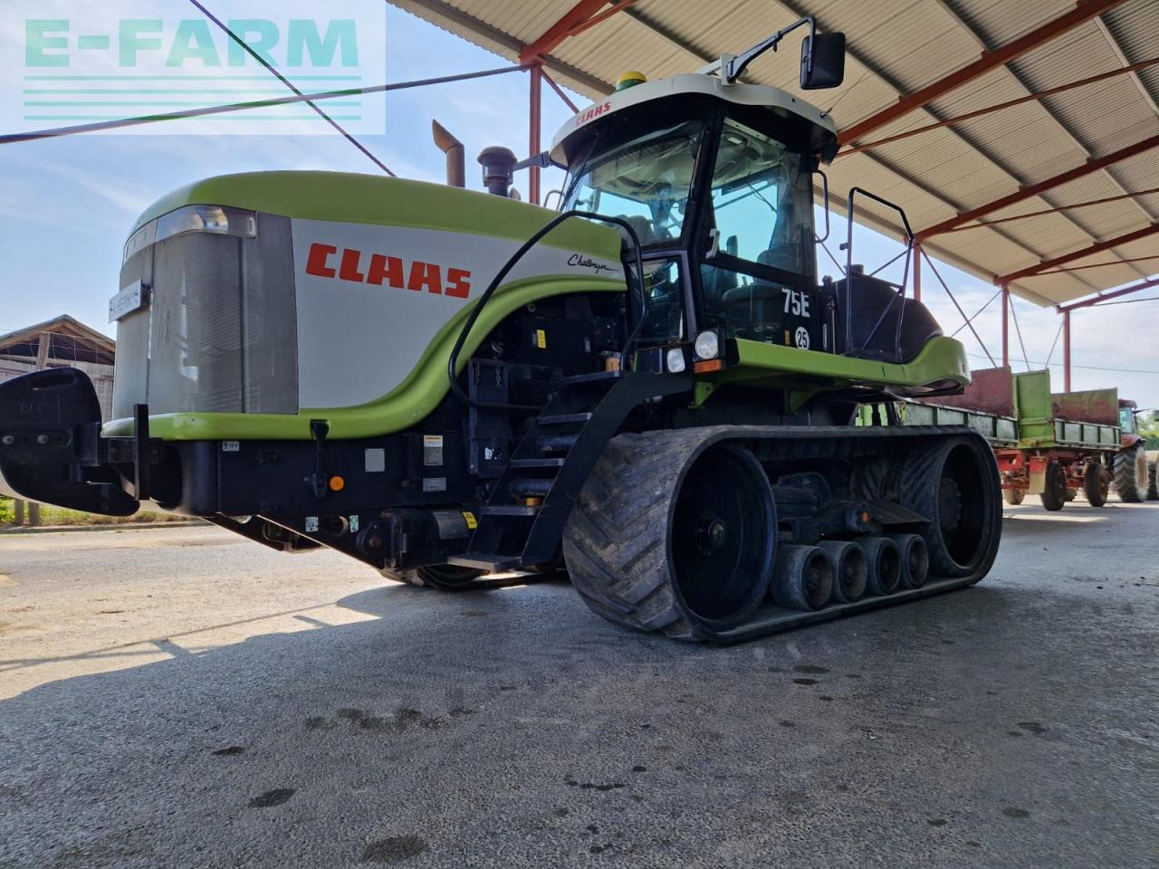 Traktor terlacak CLAAS Cat Challenger 75E: gambar 6