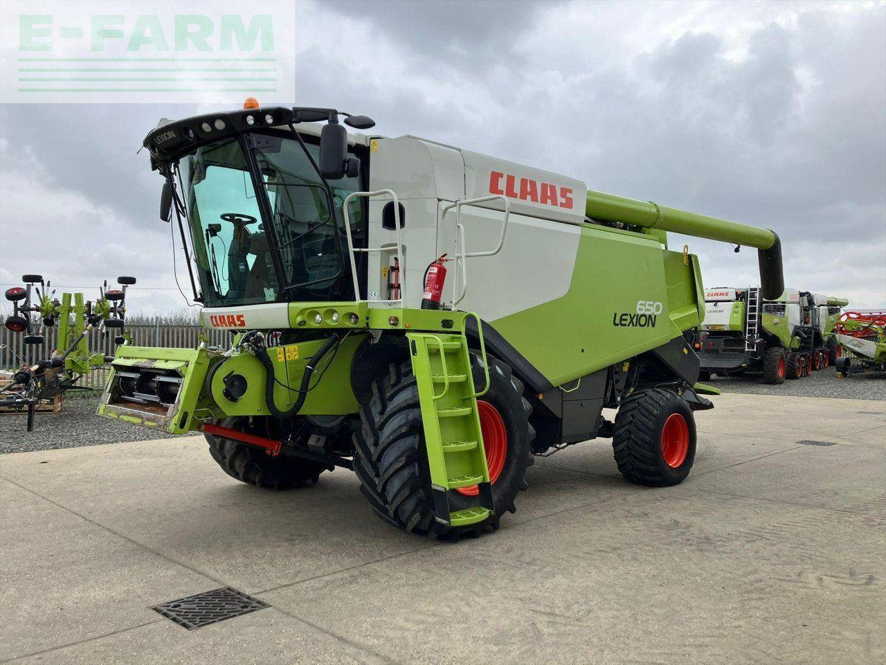 CLAAS LEXION 650 - Pemanen gabungan: gambar 1 CLAAS LEXION 650 - Pemanen gabungan: gambar 1
