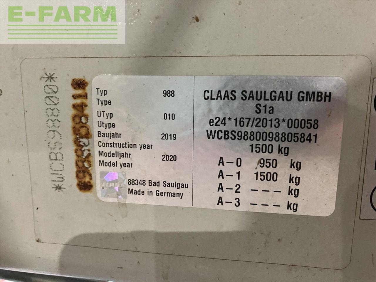 CLAAS LINER 2900 - Tedder/ Menyapu: gambar 3 CLAAS LINER 2900 - Tedder/ Menyapu: gambar 3