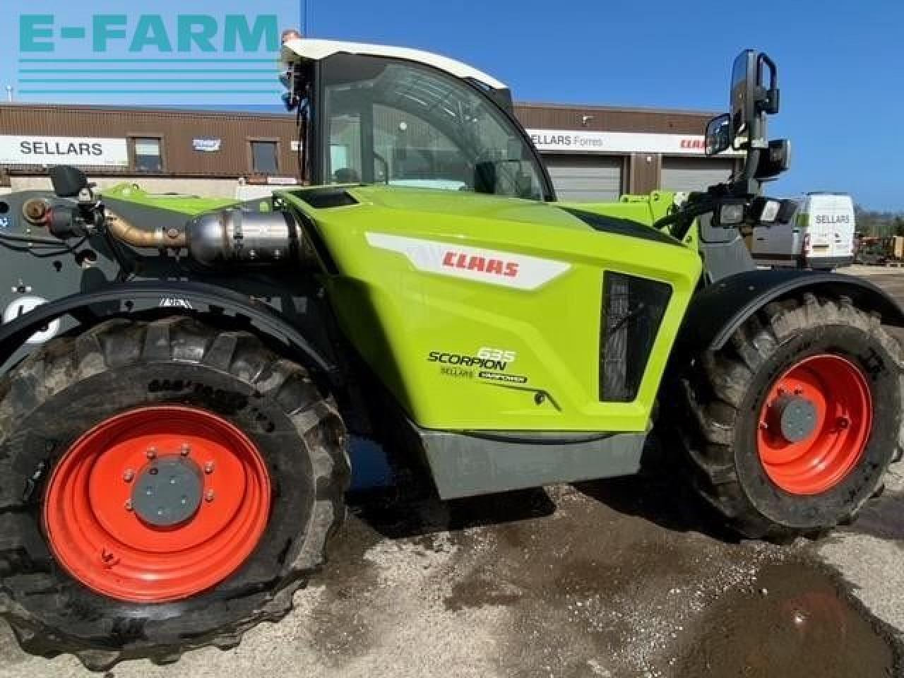 CLAAS SCORPION 635 - Telehandler: gambar 1 CLAAS SCORPION 635 - Telehandler: gambar 1