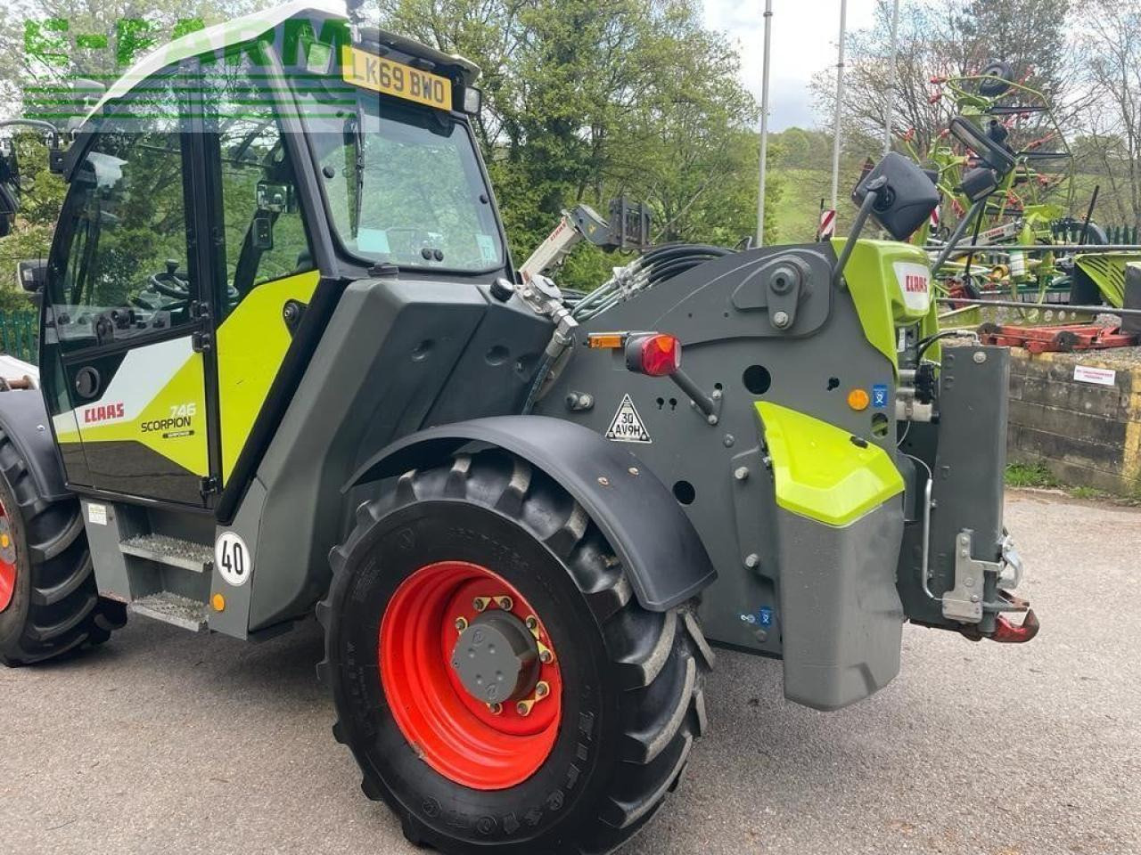 CLAAS SCORPION 746 - Telehandler: gambar 4 CLAAS SCORPION 746 - Telehandler: gambar 4