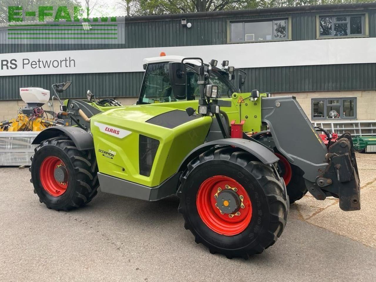 CLAAS SCORPION 746 - Telehandler: gambar 1 CLAAS SCORPION 746 - Telehandler: gambar 1