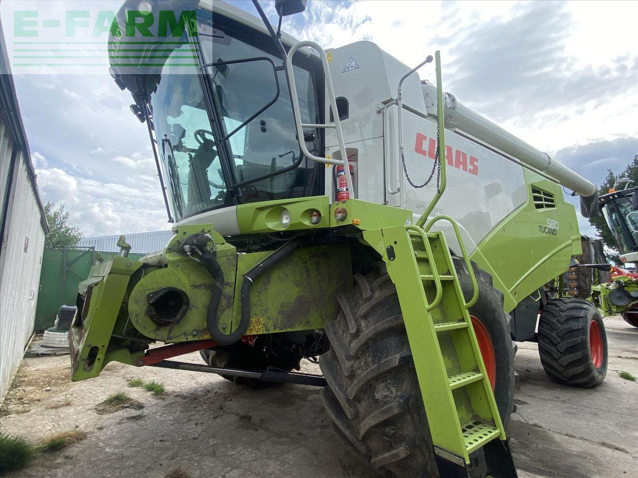 CLAAS TUCANO 580 4WD - Pemanen gabungan: gambar 1 CLAAS TUCANO 580 4WD - Pemanen gabungan: gambar 1