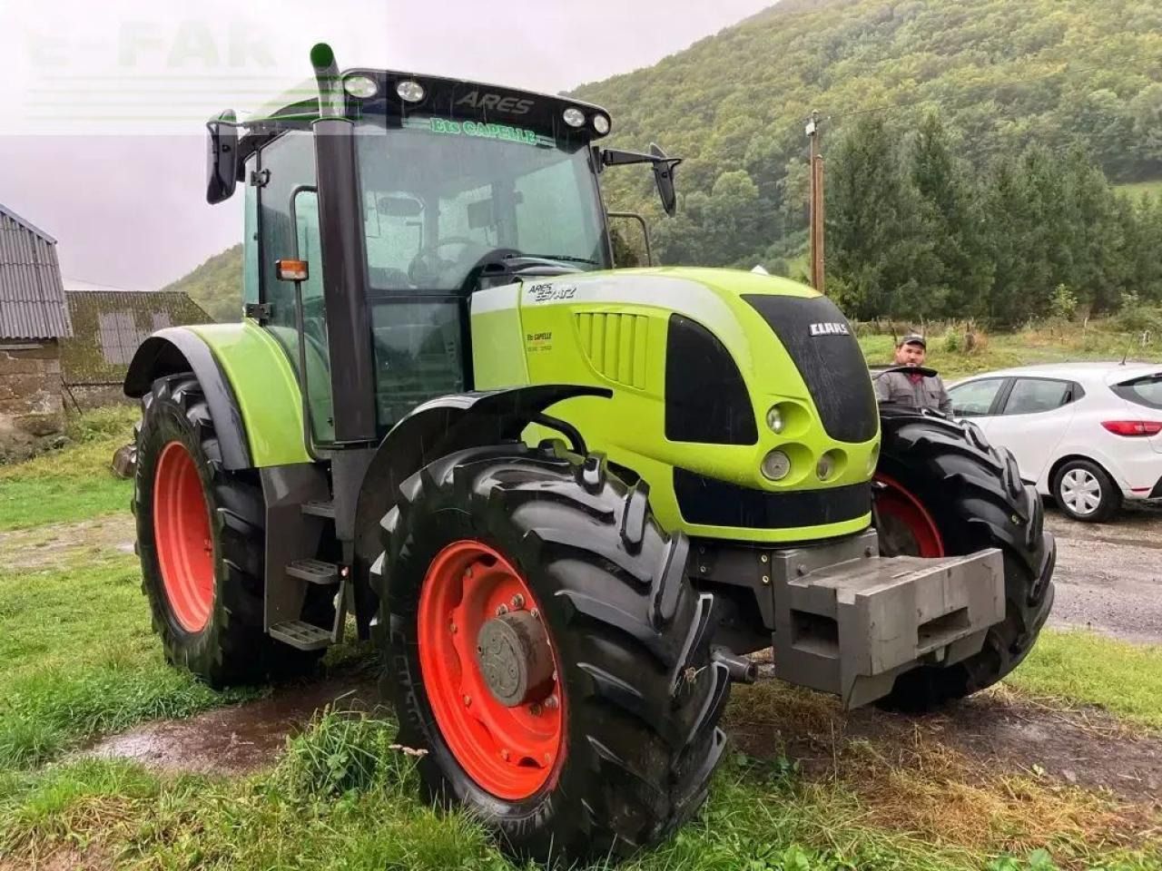 CLAAS ares 657 atz - Traktor: gambar 2 CLAAS ares 657 atz - Traktor: gambar 2