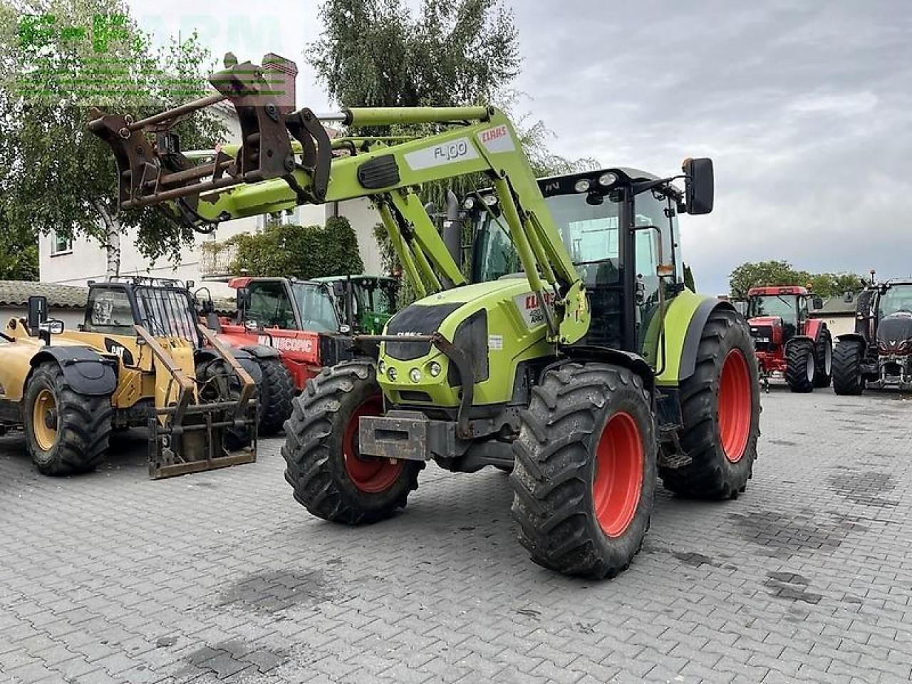 CLAAS arion 420 cis + claas fl100 - Traktor: gambar 2 CLAAS arion 420 cis + claas fl100 - Traktor: gambar 2