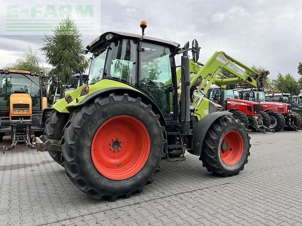 CLAAS arion 420 cis + claas fl100 - Traktor: gambar 5 CLAAS arion 420 cis + claas fl100 - Traktor: gambar 5