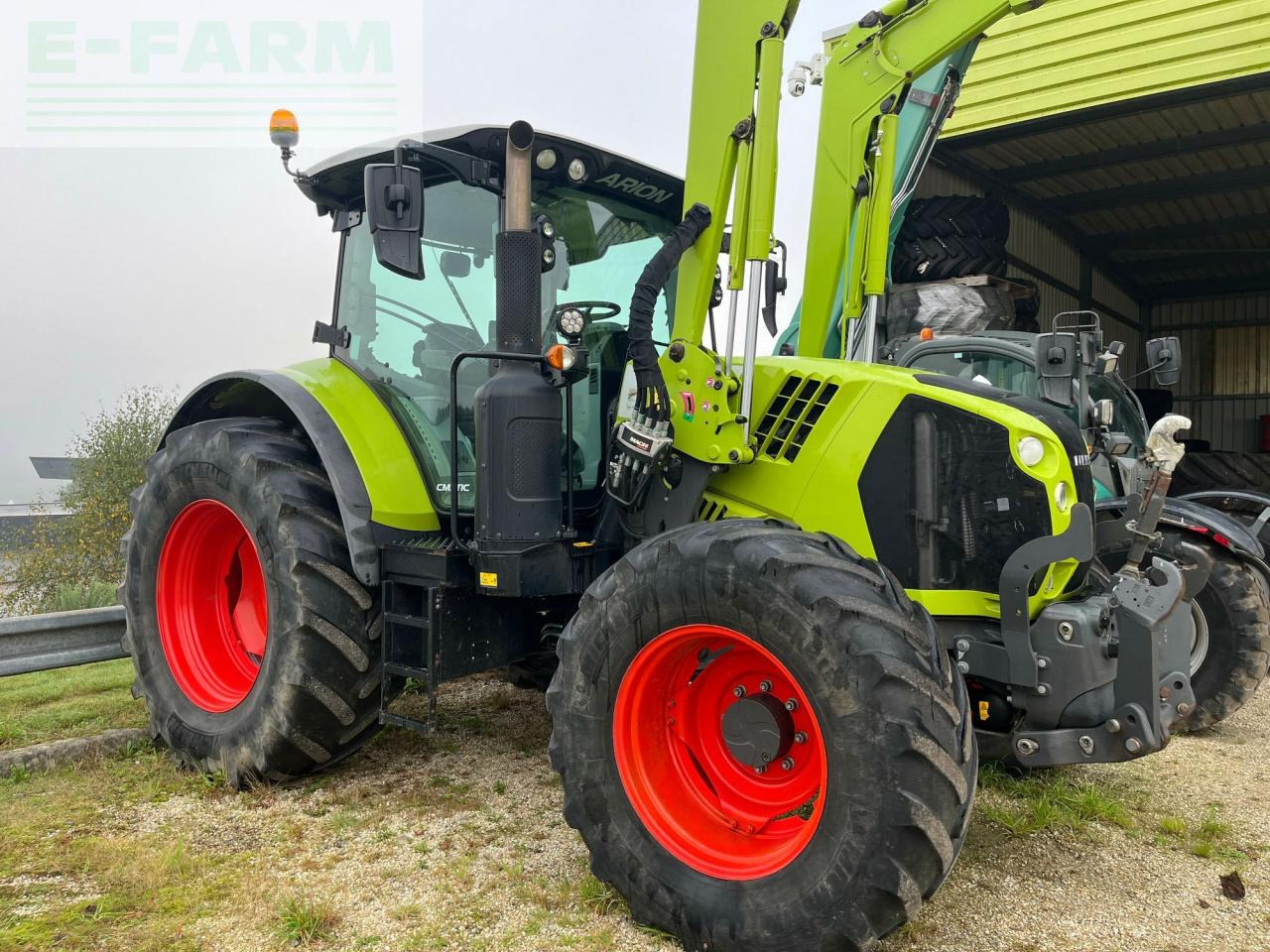 CLAAS arion 610 cmatic - Traktor: gambar 1 CLAAS arion 610 cmatic - Traktor: gambar 1