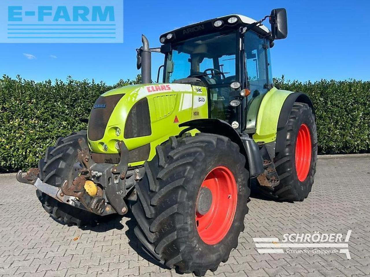 CLAAS arion 640 - Traktor: gambar 1 CLAAS arion 640 - Traktor: gambar 1