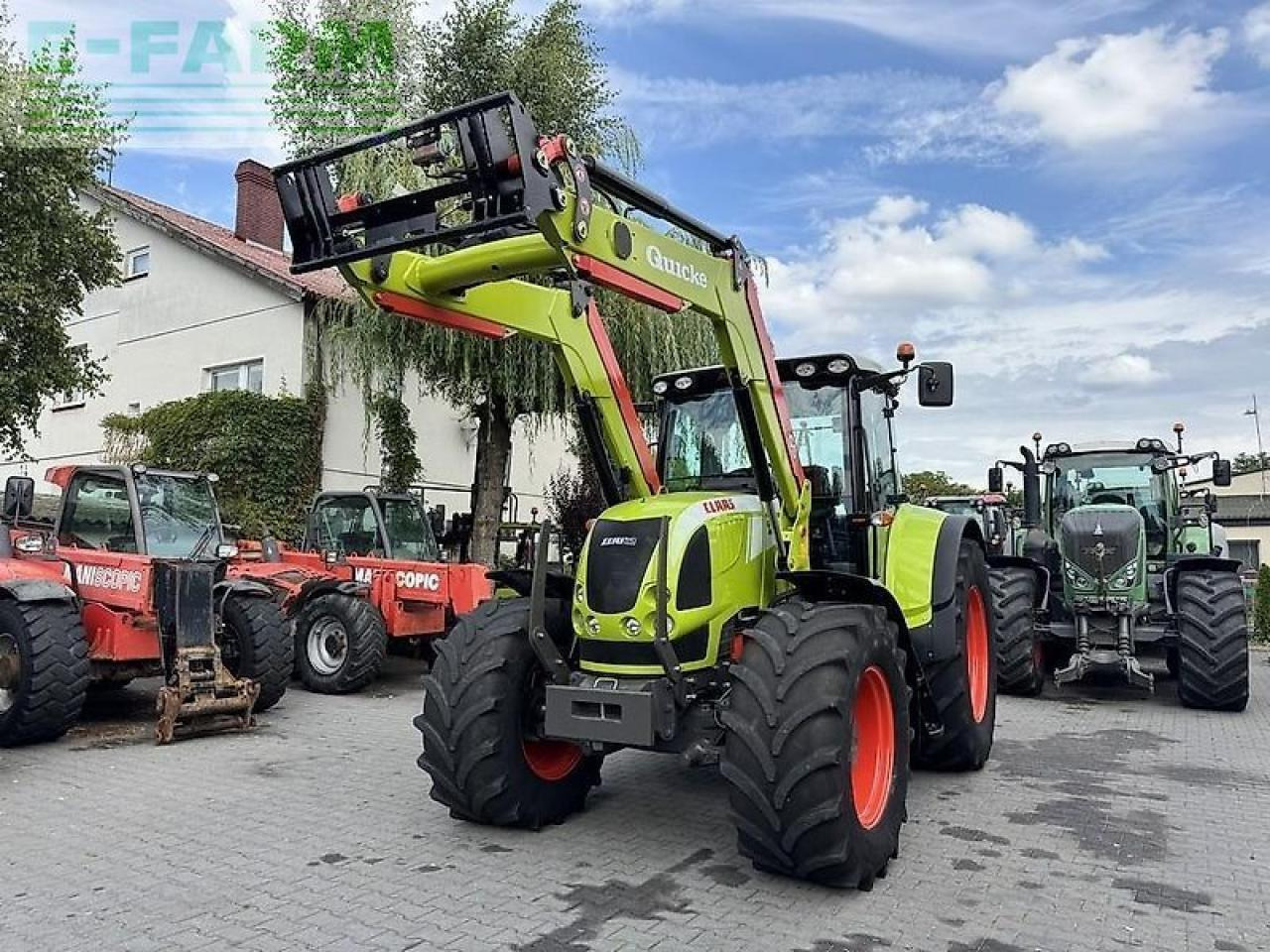 CLAAS arion 640 cis + quicke q65 CIS - Traktor: gambar 2 CLAAS arion 640 cis + quicke q65 CIS - Traktor: gambar 2