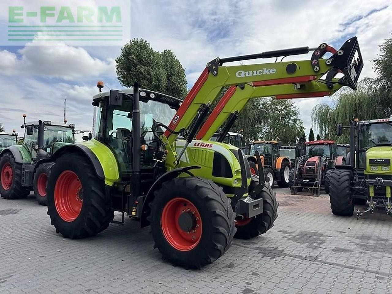 CLAAS arion 640 cis + quicke q65 CIS - Traktor: gambar 4 CLAAS arion 640 cis + quicke q65 CIS - Traktor: gambar 4