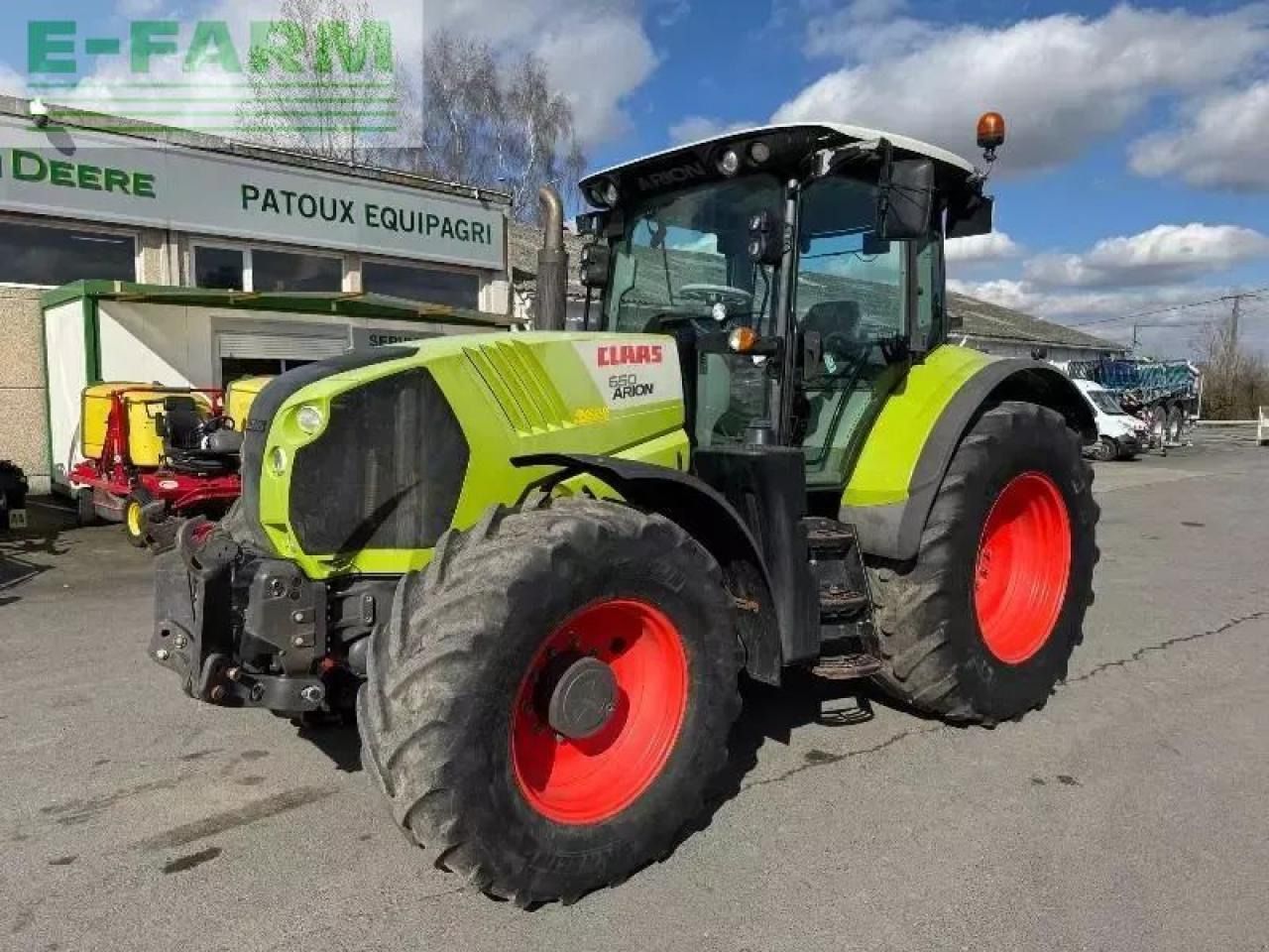 CLAAS arion 650 - Traktor: gambar 1 CLAAS arion 650 - Traktor: gambar 1
