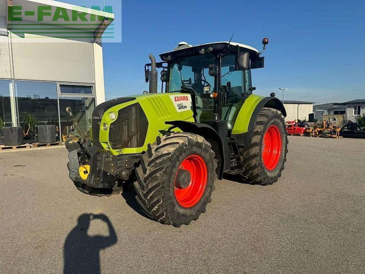 CLAAS arion 650 - Traktor: gambar 1 CLAAS arion 650 - Traktor: gambar 1