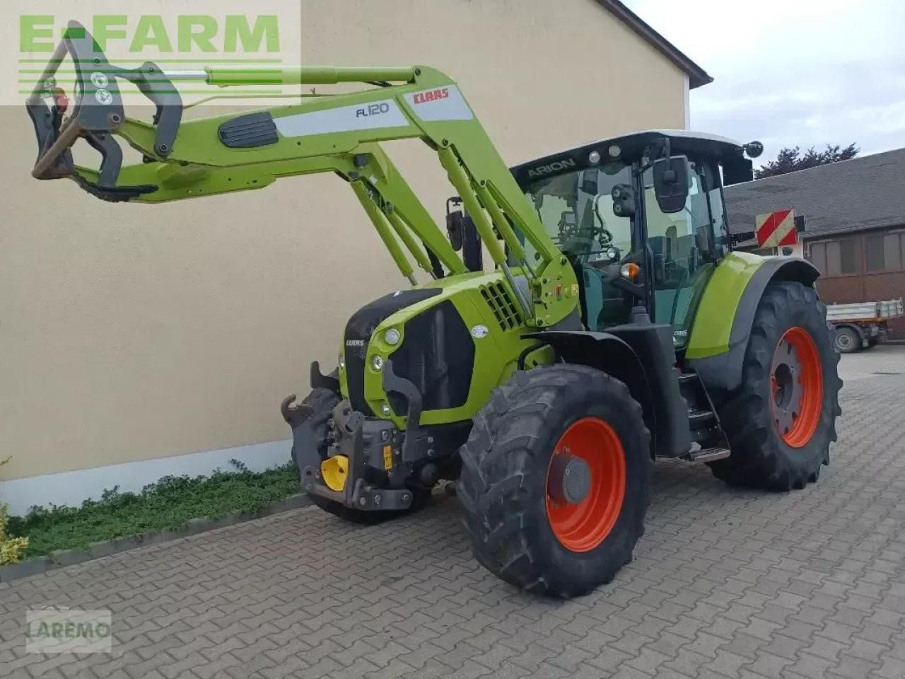 CLAAS arion 650 hexashift cebis + fl 120 HEXASHIFT CEBIS - Traktor: gambar 1 CLAAS arion 650 hexashift cebis + fl 120 HEXASHIFT CEBIS - Traktor: gambar 1