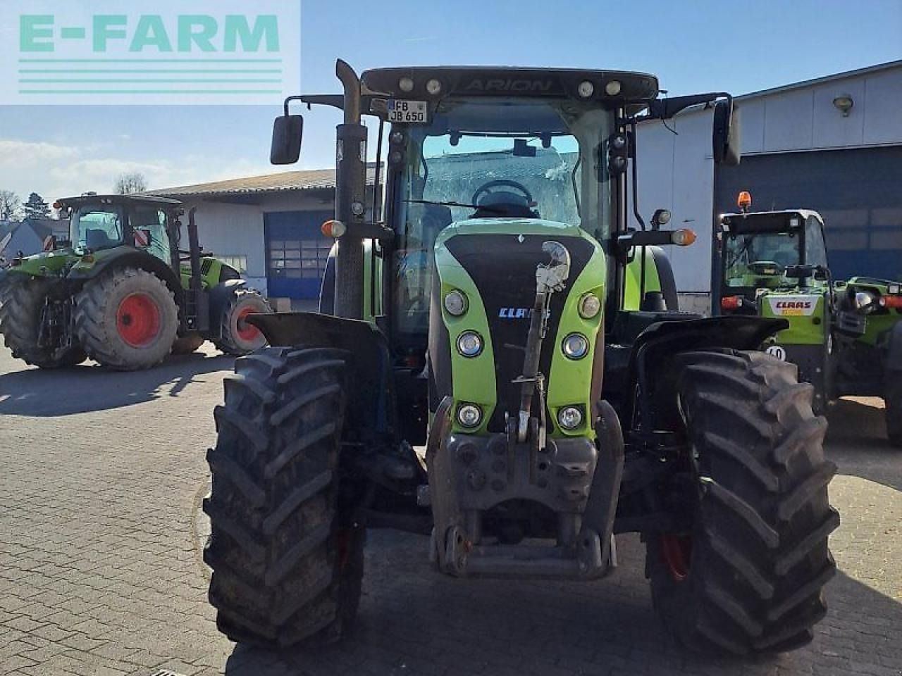 CLAAS arion 650 t4i - Traktor: gambar 4 CLAAS arion 650 t4i - Traktor: gambar 4