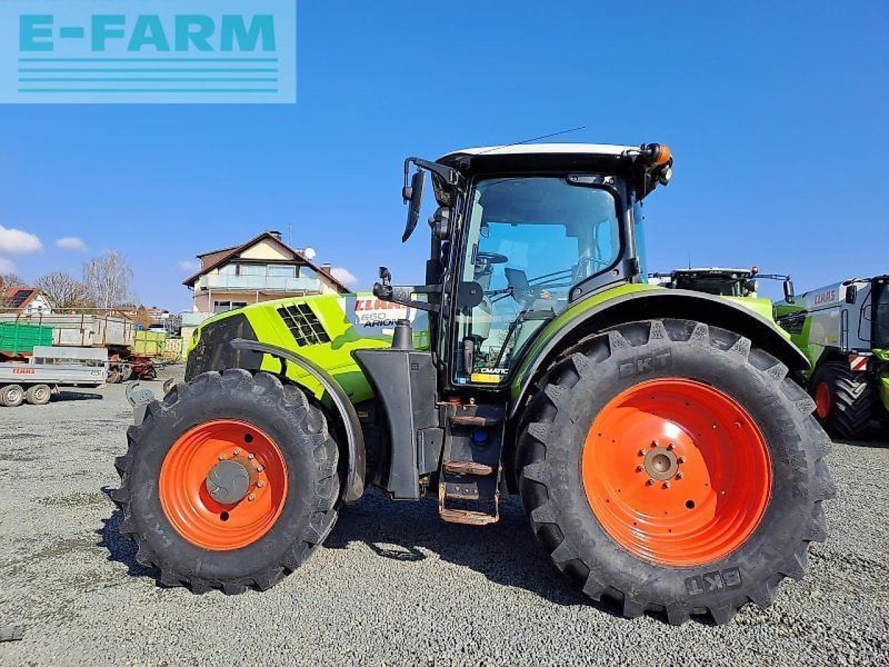 CLAAS arion 660 cmatic - Traktor: gambar 1 CLAAS arion 660 cmatic - Traktor: gambar 1