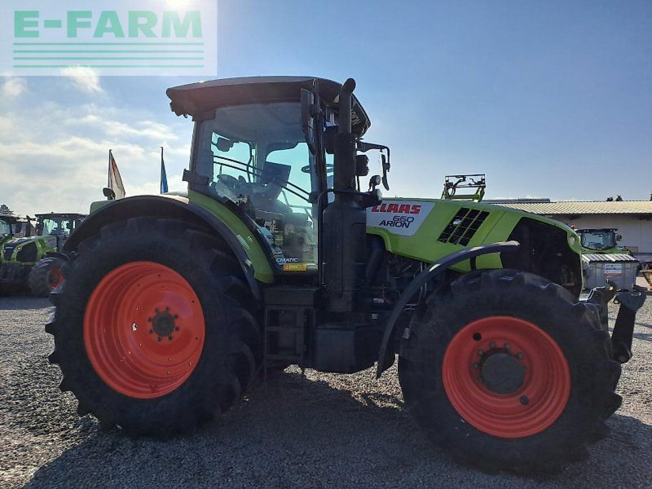 CLAAS arion 660 cmatic - Traktor: gambar 4 CLAAS arion 660 cmatic - Traktor: gambar 4