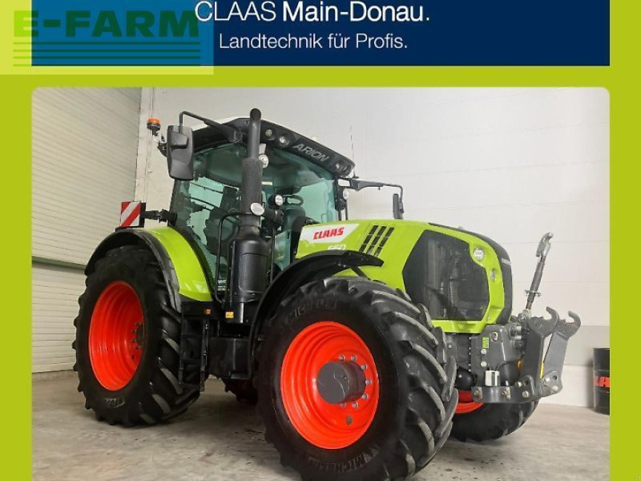 CLAAS arion 660 cmatic - st v first - Traktor: gambar 1 CLAAS arion 660 cmatic - st v first - Traktor: gambar 1