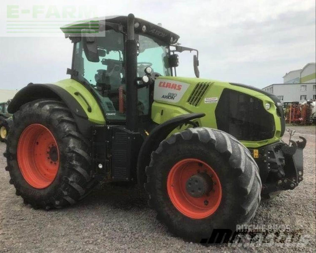 CLAAS axion 830 - Traktor: gambar 2 CLAAS axion 830 - Traktor: gambar 2