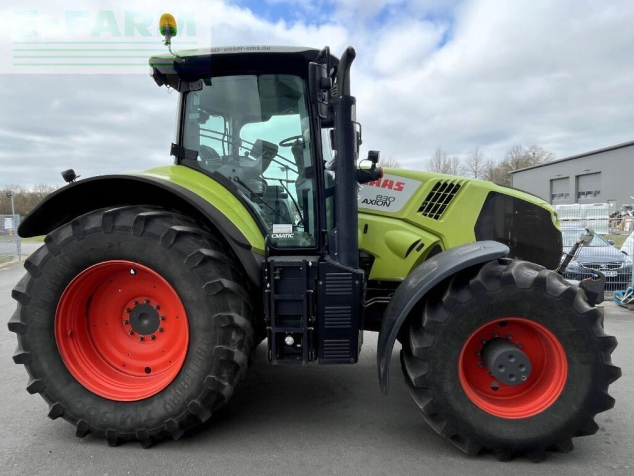 CLAAS axion 830 cmatic cebis, fkh CMATIC CEBIS - Traktor: gambar 4 CLAAS axion 830 cmatic cebis, fkh CMATIC CEBIS - Traktor: gambar 4