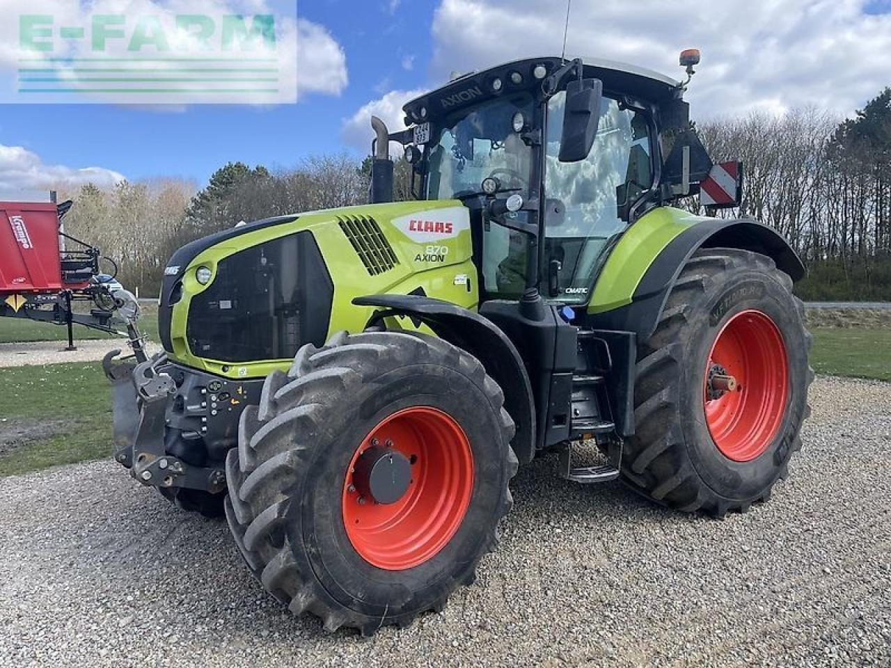 CLAAS axion 870 - Traktor: gambar 1 CLAAS axion 870 - Traktor: gambar 1