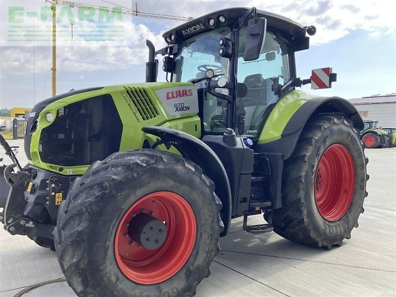 CLAAS axion 870 cmatic cebis CMATIC CEBIS - Traktor: gambar 5 CLAAS axion 870 cmatic cebis CMATIC CEBIS - Traktor: gambar 5