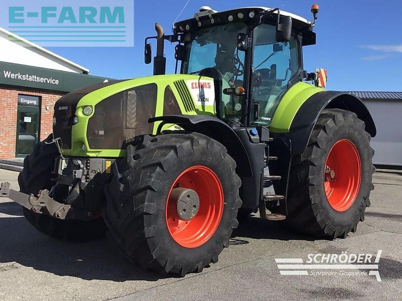 CLAAS axion 940 cmatic | rtk | s10 terminal - Traktor: gambar 1 CLAAS axion 940 cmatic | rtk | s10 terminal - Traktor: gambar 1