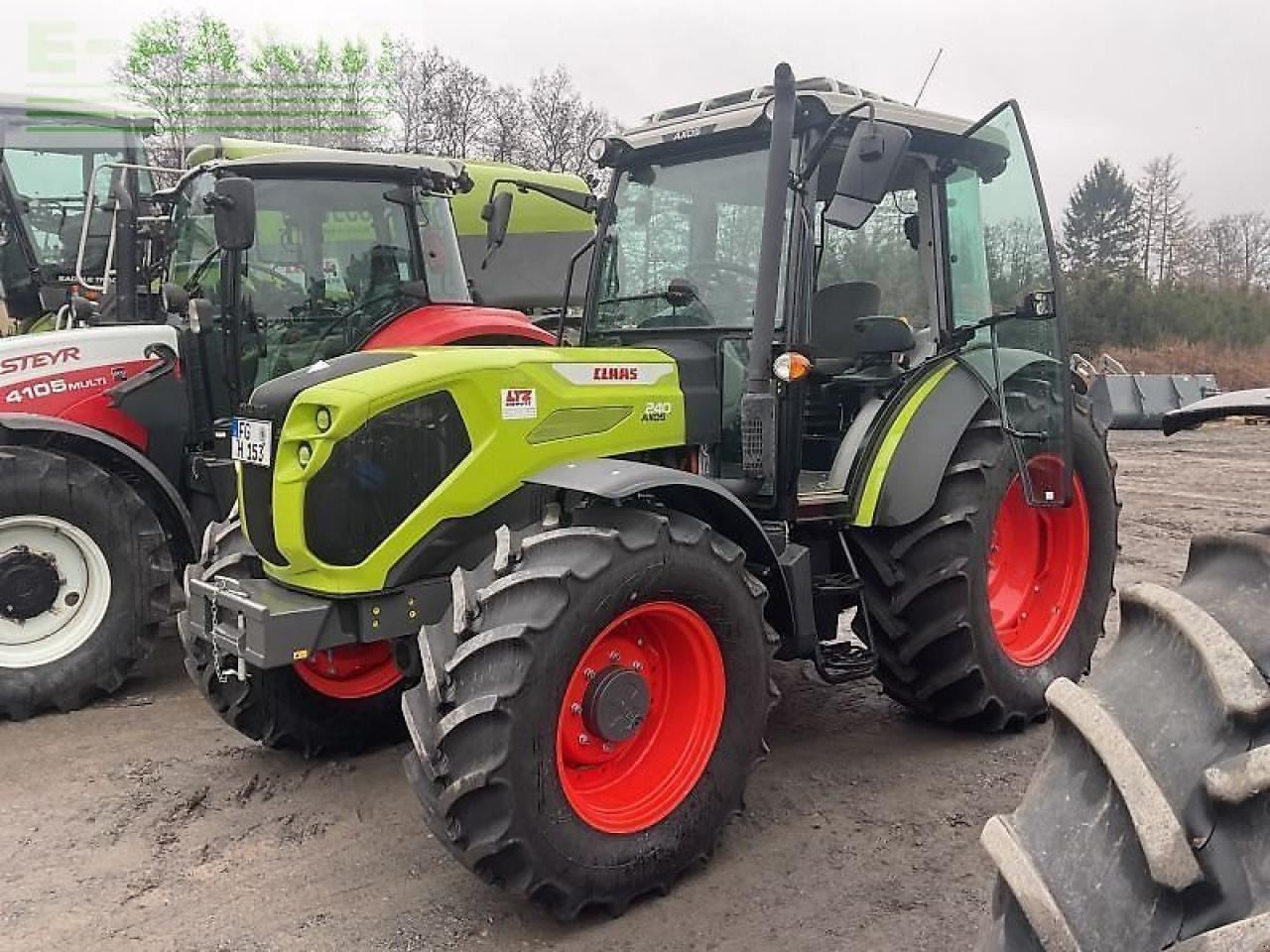 CLAAS axos 240 advanced claas trakto - Traktor: gambar 2 CLAAS axos 240 advanced claas trakto - Traktor: gambar 2